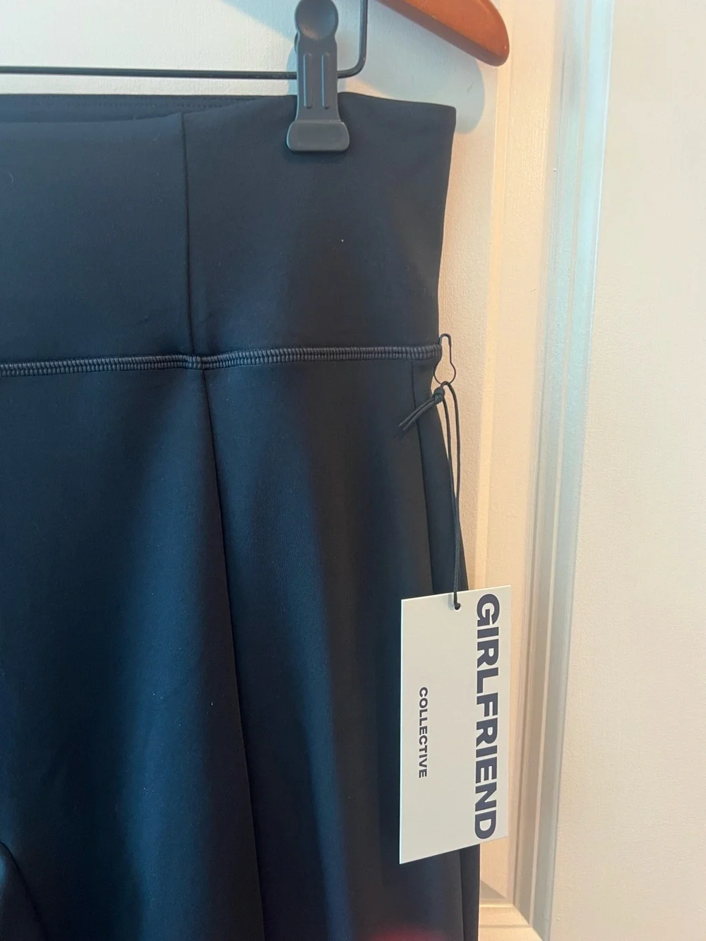 Girlfriend Collective Compressive High Rise Flare Leggings Black XL NEW